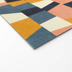 chequers irregular shapes Welcome Mat Gallery Image 2