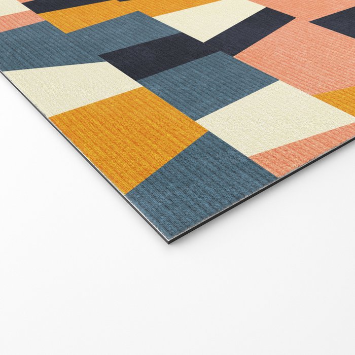 chequers irregular shapes Welcome Mat Gallery Image 2