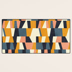 chequers irregular shapes Desk Mat Gallery Image 3