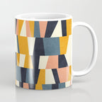 chequers irregular shapes Coffee Mug Gallery Image 1