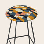 chequers irregular shapes Stool Gallery Image 2