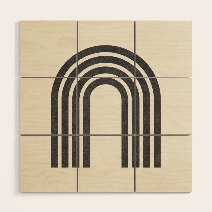 Woodblock arch Wood Wall Art Gallery Image 1