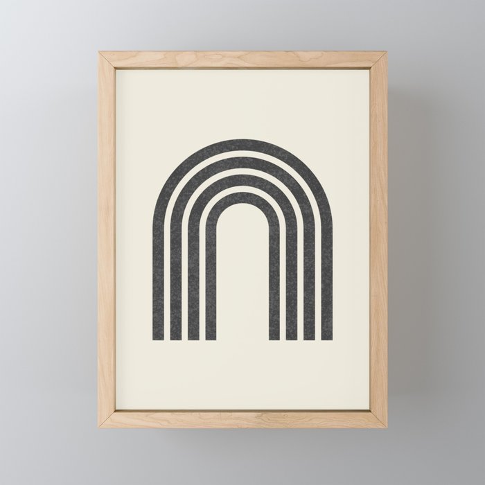 Woodblock arch Mini Art Print Gallery Image 1
