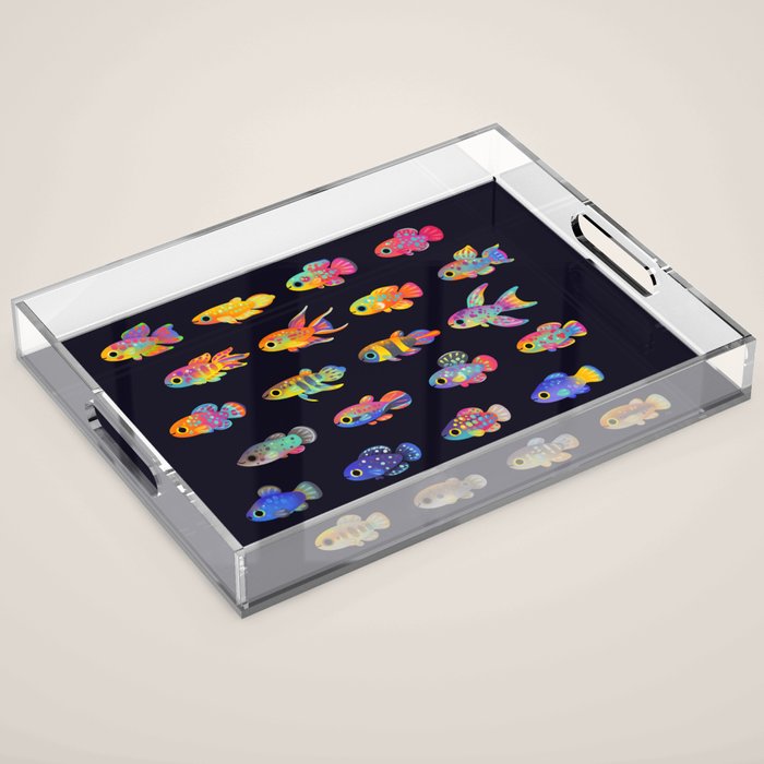 Killifish! Acrylic Tray Gallery Image 1