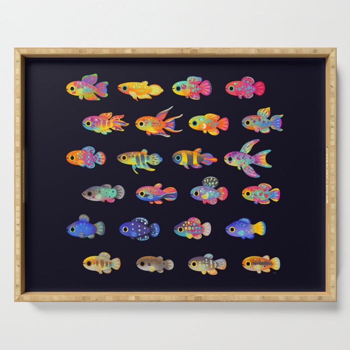 Killifish! Serving Tray Gallery Image 1