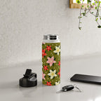 Poinsettia Pattern Water Bottle Gallery Image 4