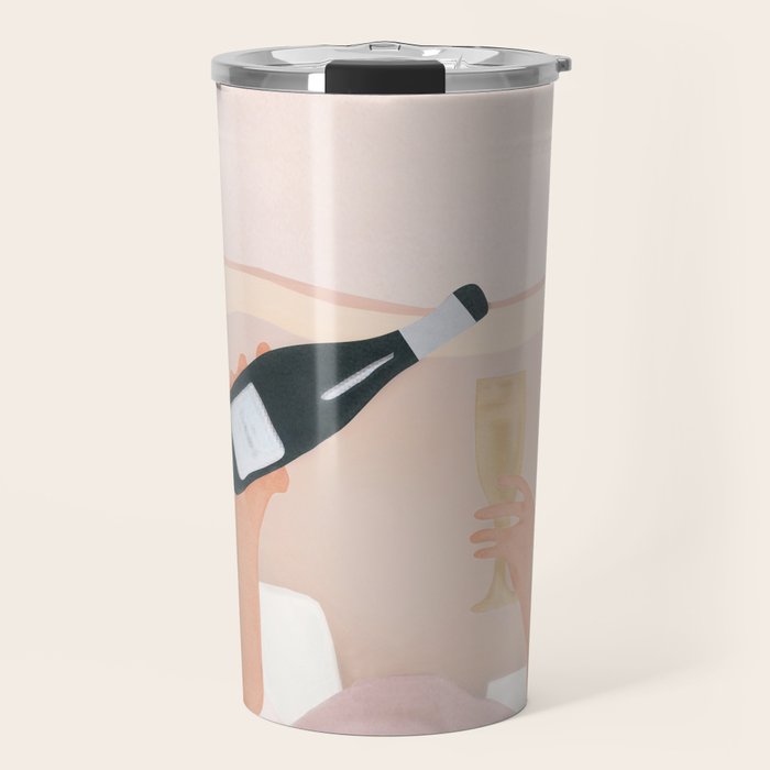 Morning Wine Travel Mug Gallery Image 1