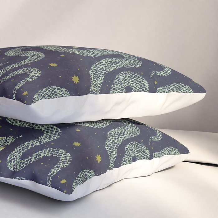 Space Serpent Pillow Sham Gallery Image 3