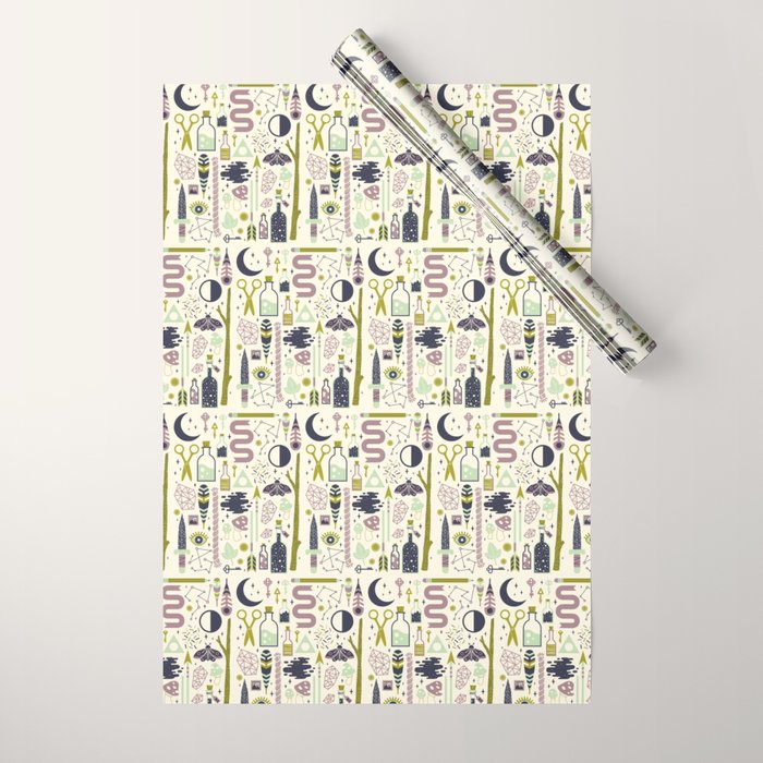 The Witch's Collection Wrapping Paper Gallery Image 1
