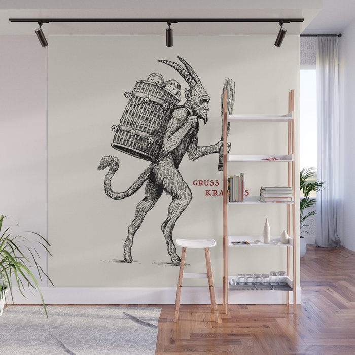 Gruss vom Krampus Wall Mural Gallery Image 1