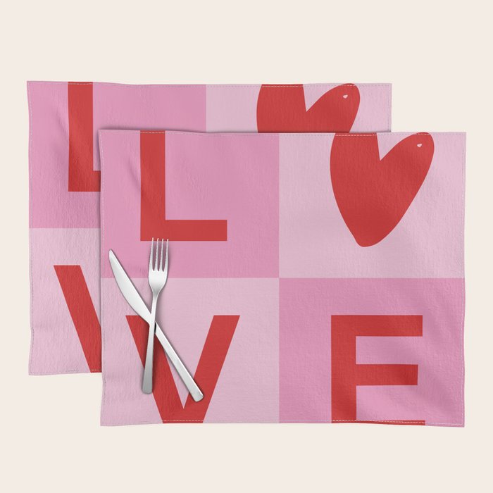Sweet Love Placemat Gallery Image 1