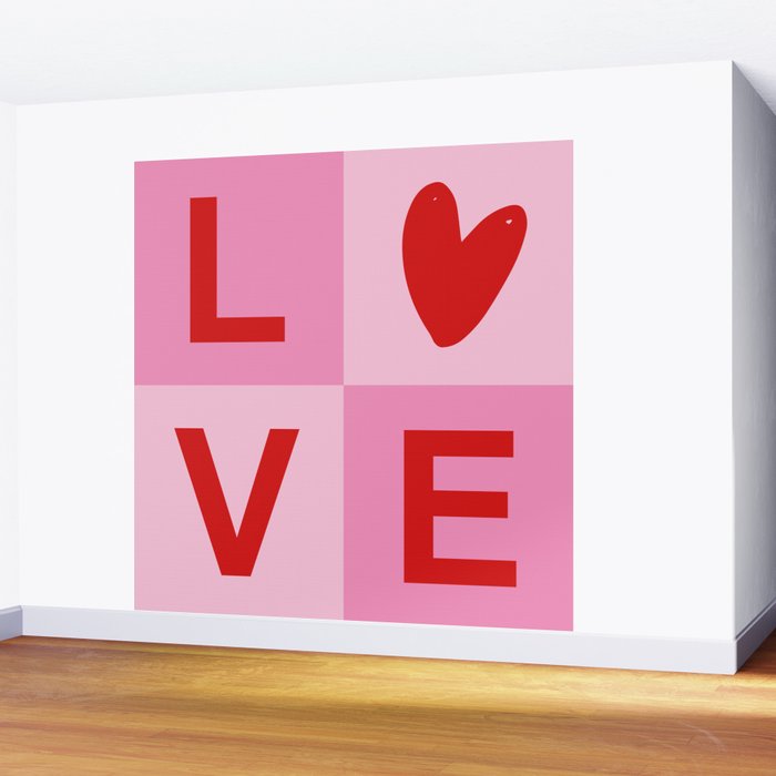 Sweet Love Wall Mural Gallery Image 2
