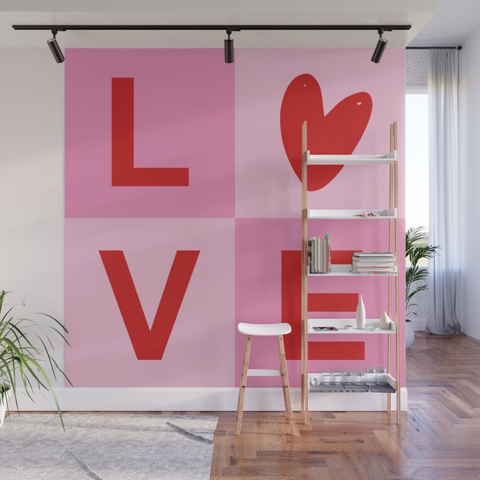 Sweet Love Wall Mural Gallery Image 1