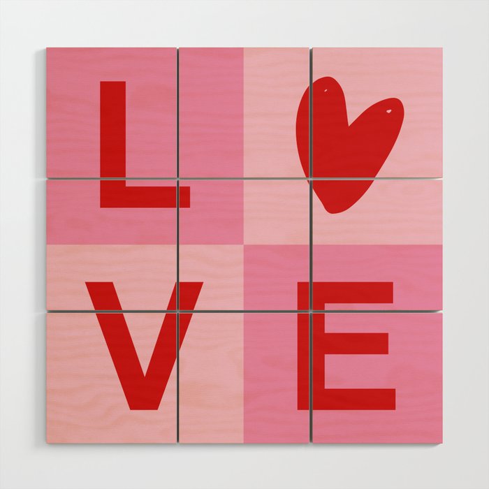 Sweet Love Wood Wall Art Gallery Image 1