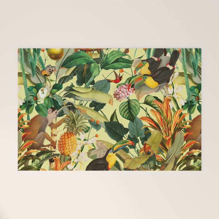 Exotic Jungle II Welcome Mat Gallery Image 1