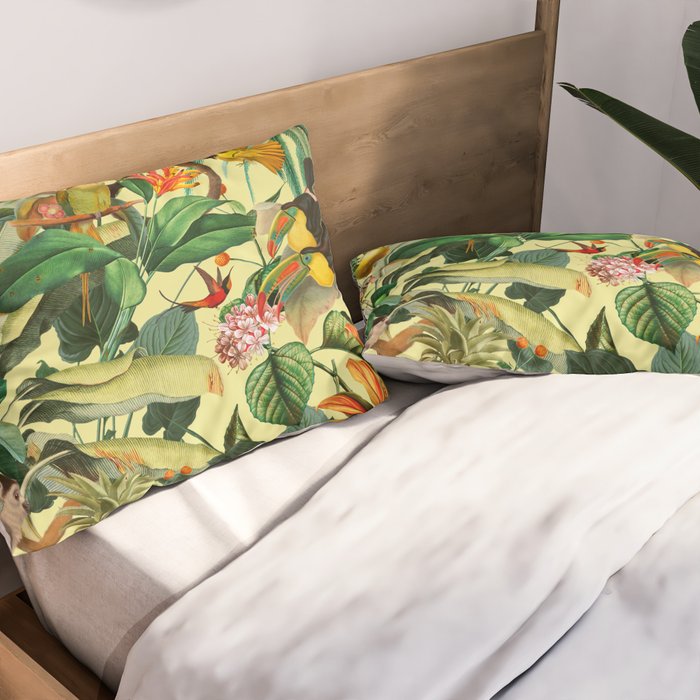 Exotic Jungle II Pillow Sham Gallery Image 2