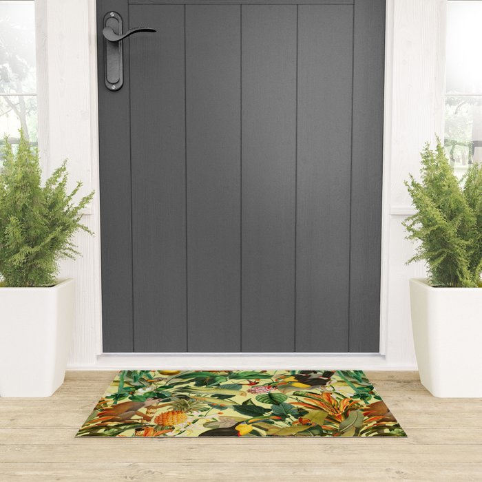 Exotic Jungle II Welcome Mat Gallery Image 3