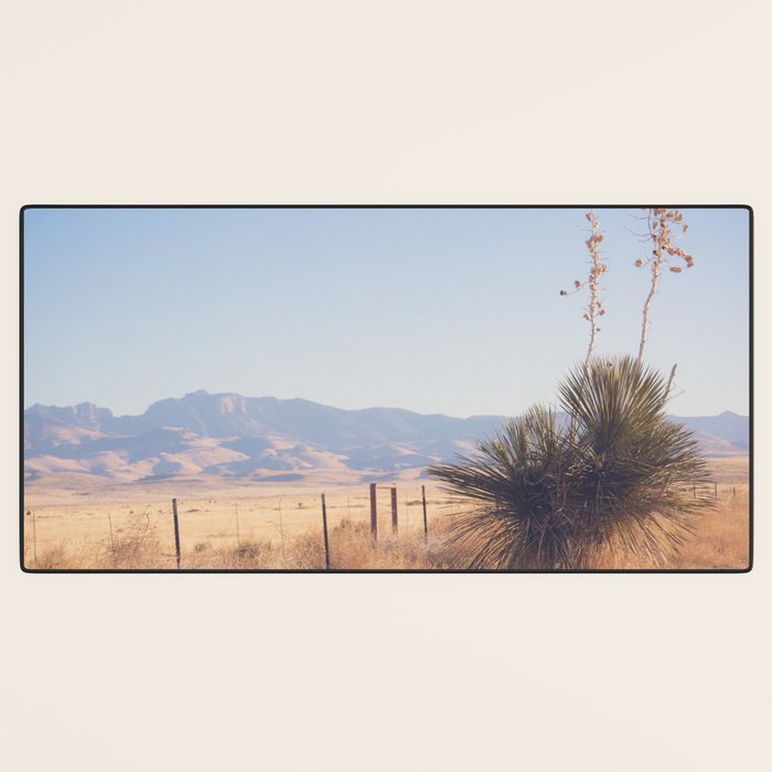 Marfa Morning Light Desk Mat Gallery Image 3