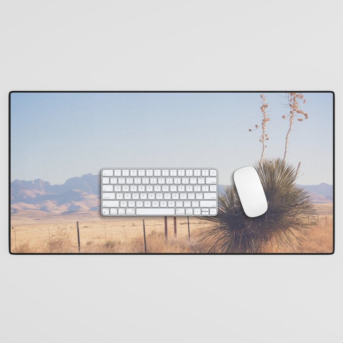 Marfa Morning Light Desk Mat Gallery Image 1