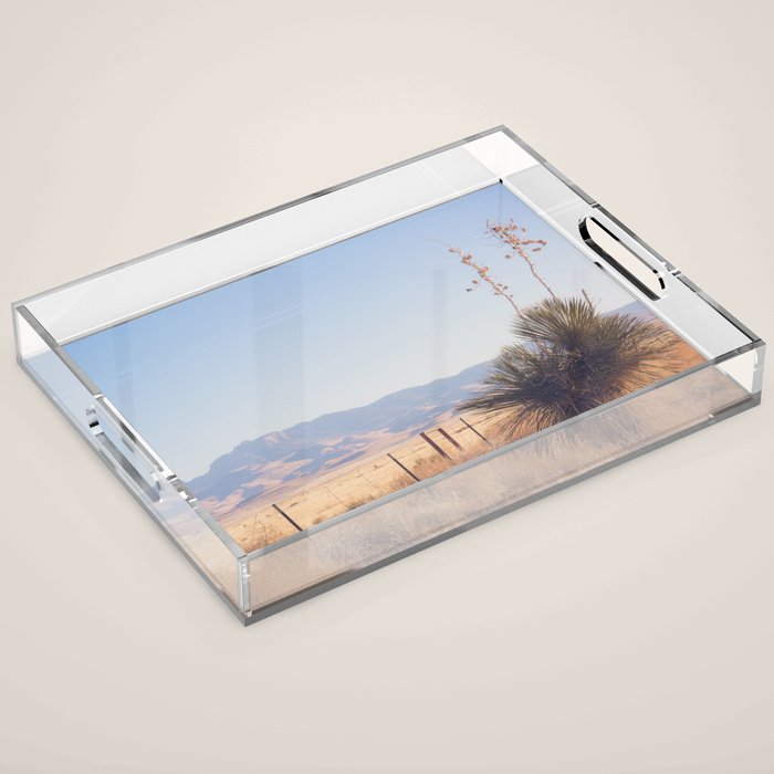 Marfa Morning Light Acrylic Tray Gallery Image 1