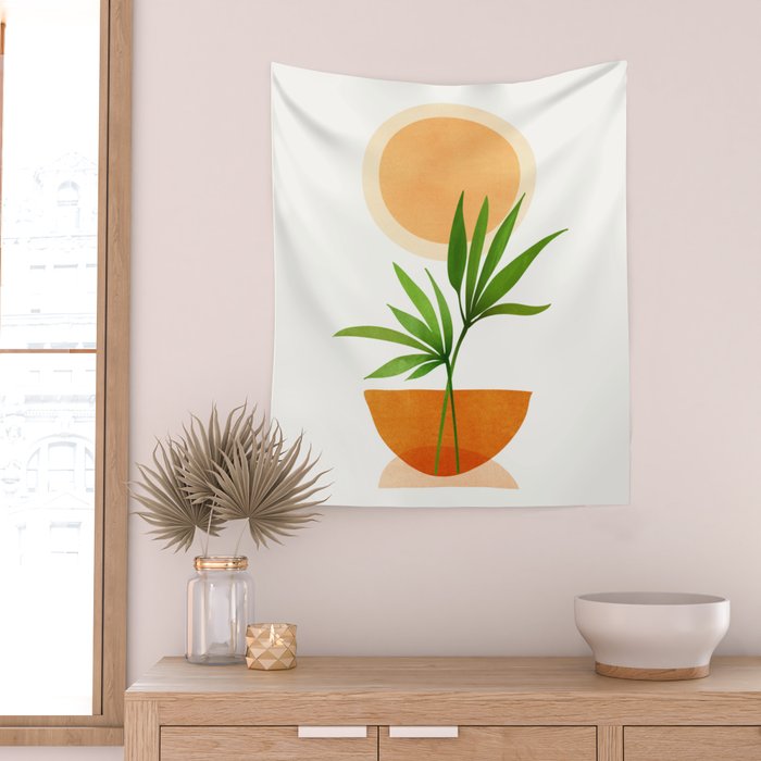 Abstract Happiness Still Life Wall Tapestry Gallery Image 2