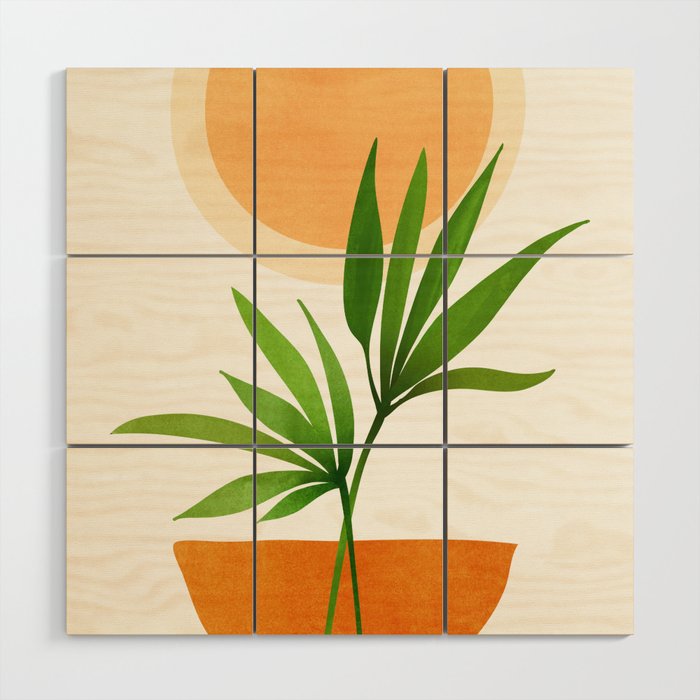 Abstract Happiness Still Life Wood Wall Art Gallery Image 1