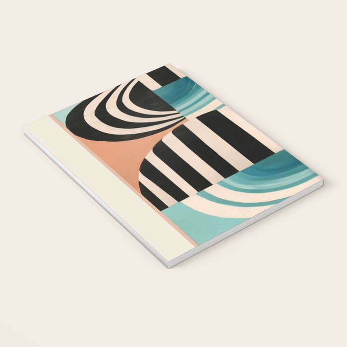 Retro Geometric Shapes 1 Notebook Gallery Image 3