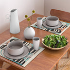 Retro Geometric Shapes 1 Placemat Gallery Image 2