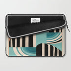 Retro Geometric Shapes 1 Laptop Sleeve Gallery Image 2