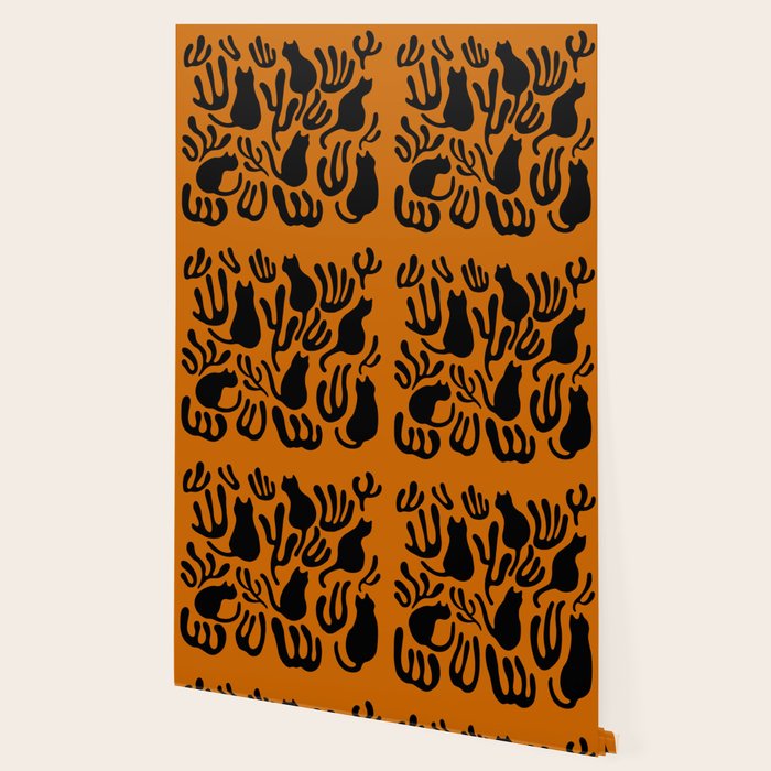 Pattern Cat 02a Autumn Wallpaper Gallery Image 2
