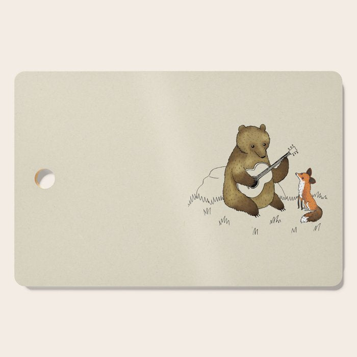 Bear & Fox Cutting Board Gallery Image 1