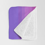 Classic Stripes XVI - Ombre Rainbow Throw Blanket Gallery Image 3