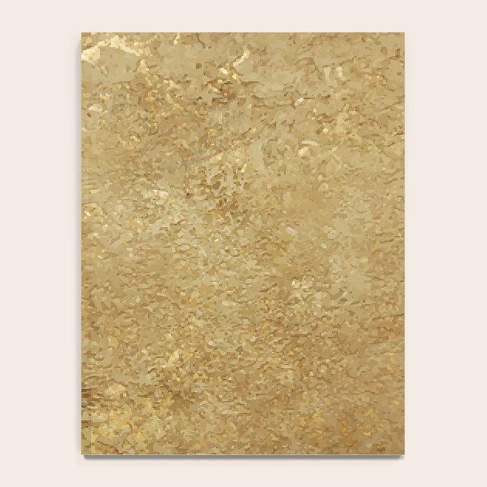 Gold Rush, Golden Shimmer Texture, Exotic Metallic Shine Graphic Design Notebook Gallery Image 4