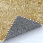 Gold Rush, Golden Shimmer Texture, Exotic Metallic Shine Graphic Design Rug Gallery Image 4
