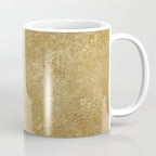 Gold Rush, Golden Shimmer Texture, Exotic Metallic Shine Graphic Design Coffee Mug Gallery Image 1
