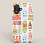 90s Drinks iPhone Case Gallery Image 1