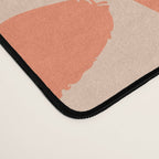 Summer Abstract, Floral Prints, Orange, Teal, Blue, Colourful Prints. Desk Mat Gallery Image 4
