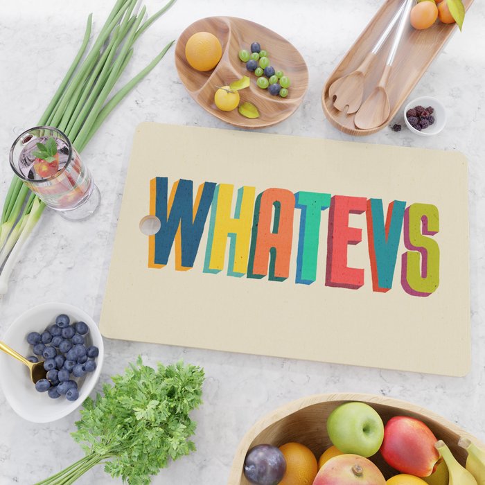 Whatevs Cutting Board Gallery Image 2