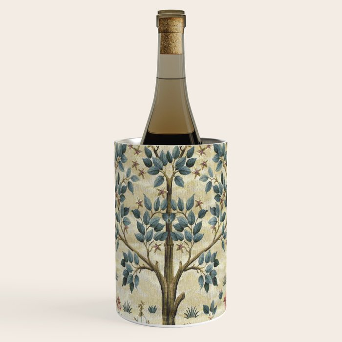 William Morris Woodland Tree of Life Wine Chiller Gallery Image 1