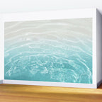 Soft Blue Gray Ocean Dream #1 #water #decor #art #society6 Wall Mural Gallery Image 2