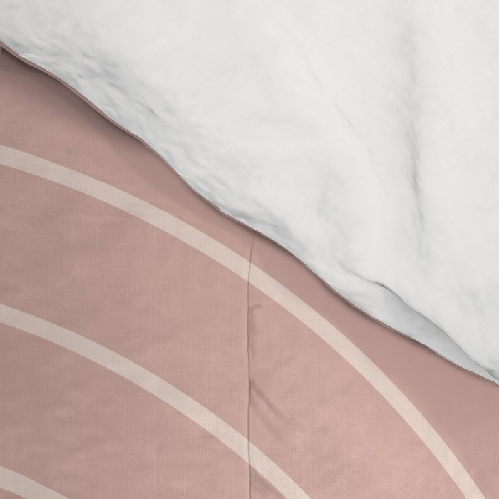 Oval Lines Abstract XXIII Comforter Gallery Image 4