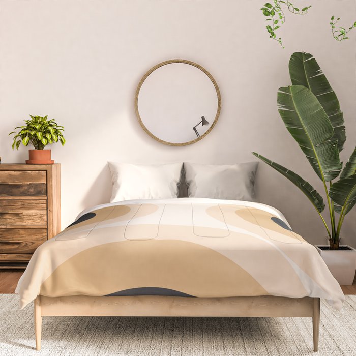 abstract minimal 71a Comforter Gallery Image 3