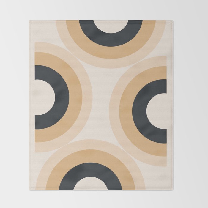 abstract minimal 71a Throw Blanket Gallery Image 2
