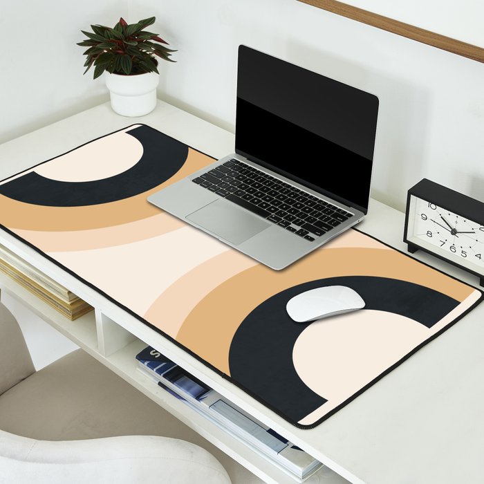 abstract minimal 71a Desk Mat Gallery Image 2