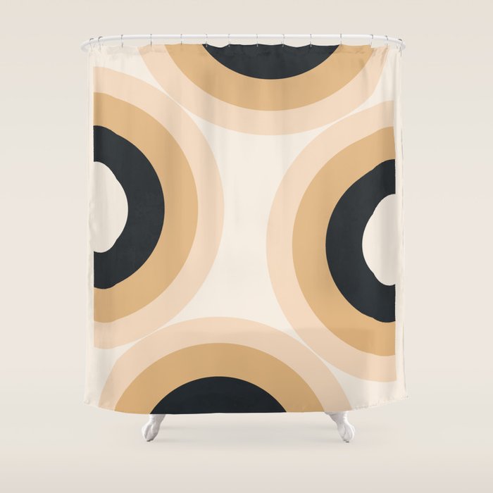 abstract minimal 71a Shower Curtain Gallery Image 1