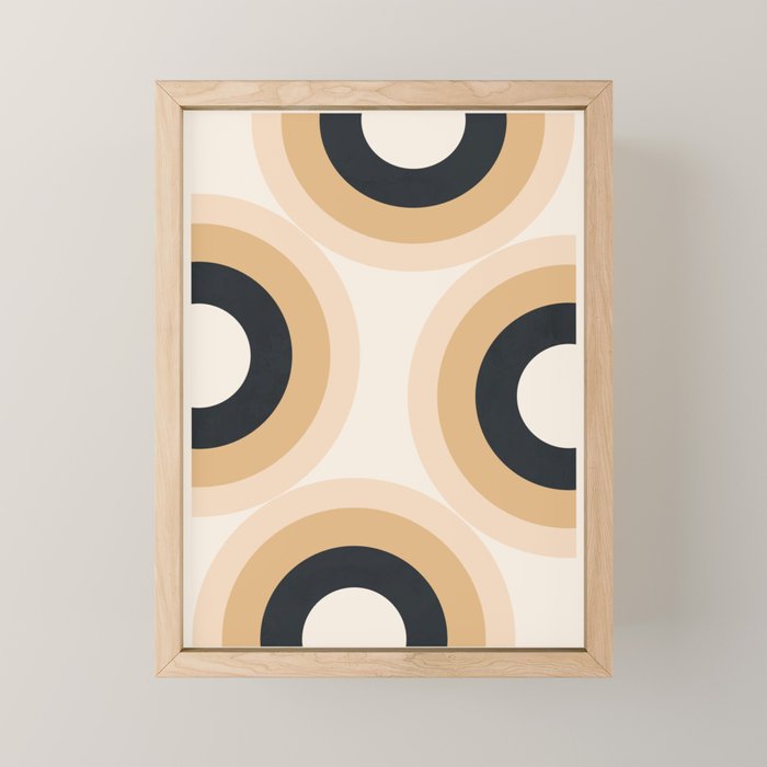 abstract minimal 71a Mini Art Print Gallery Image 1