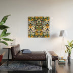 Beehaven in Bloom Wood Wall Art Gallery Image 2