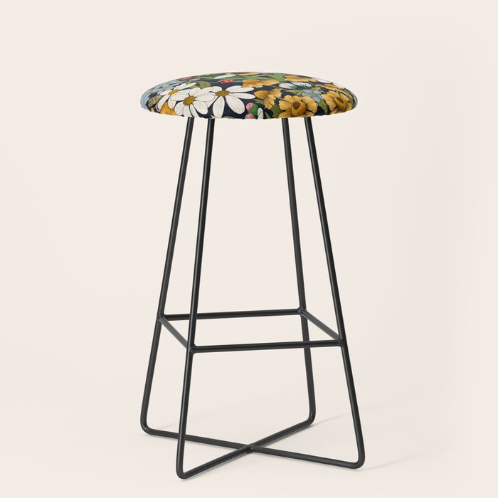 Beehaven in Bloom Stool Gallery Image 1