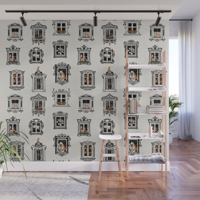 Black Forest welcome windows Wall Mural Gallery Image 1