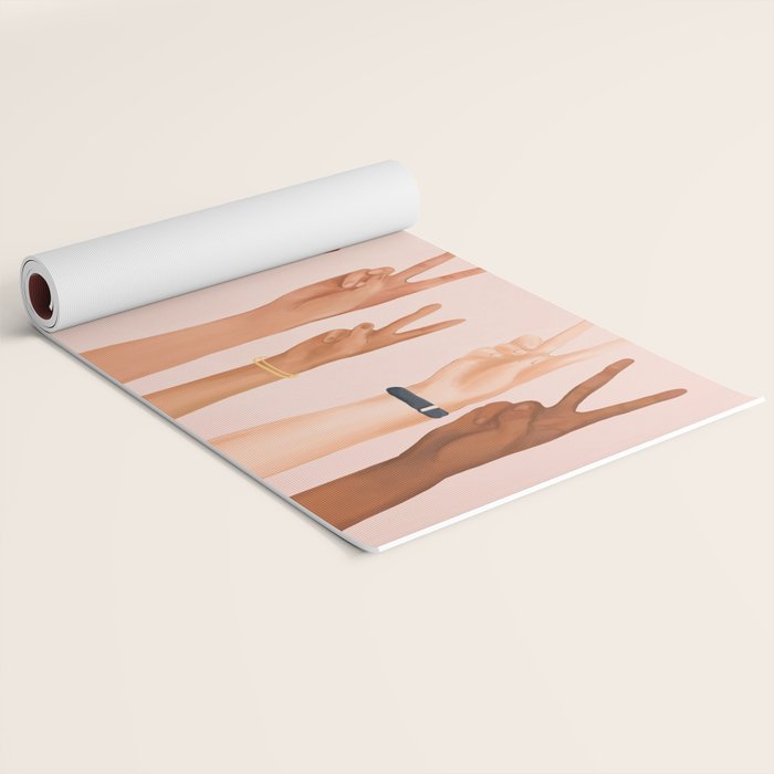Peace Yoga Mat Gallery Image 2